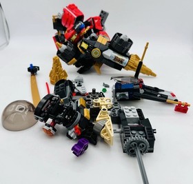 LEGO Ninjago 70502 Cole&rsquo;s Earth Driller &ndash; Incomplete Build + Extra Parts Lot