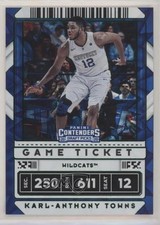 2020 Contenders Draft Picks Game Ticket Green Explosion Karl-Anthony Towns 0jl3