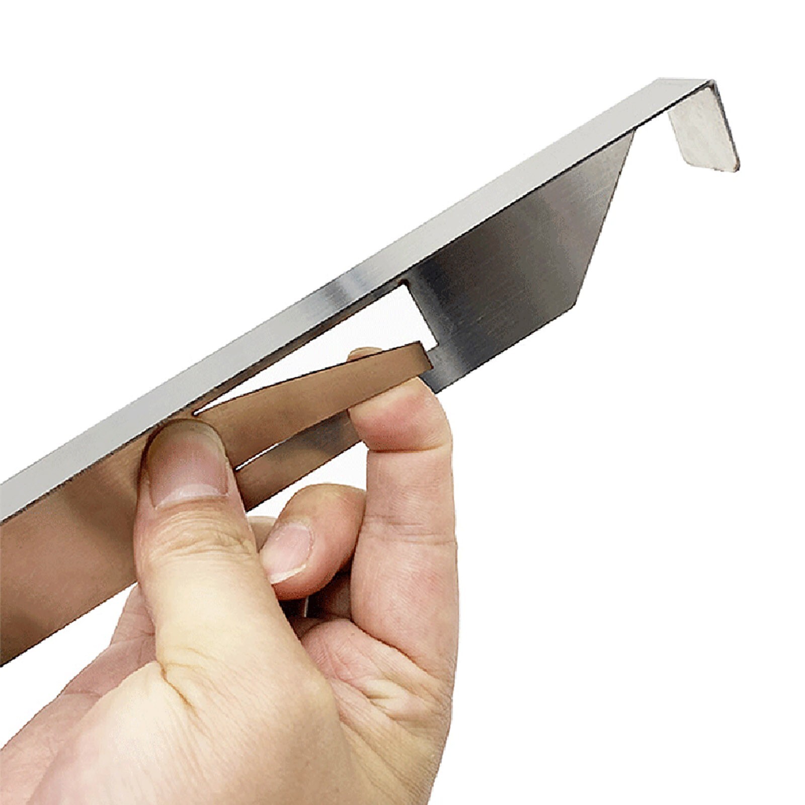 Neat and Tidy Stainless Steel Oven Gap Filler for Stove and Countertop