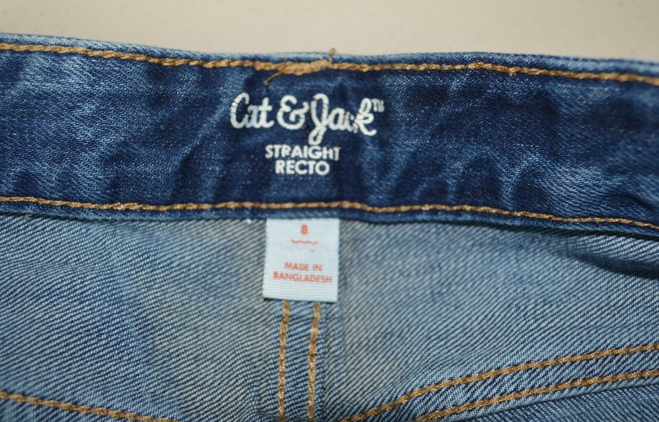 Cat & Jack Jeans Boys Size 8 Straight Recto eBay