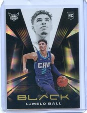 2020-21 Panini Black LAMELO BALL RC Rookie Small Hyperplaid Holo Gold No 78 #3/5