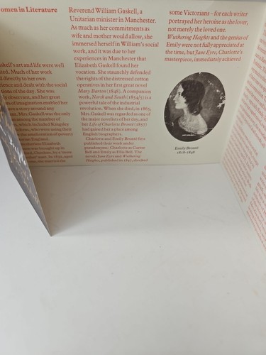 1980 FAMOUS PEOPLE BRITISH POST OFFICE MINT STAMPS PRESENTATION PACK Mrs Gaskell - Picture 3 of 5