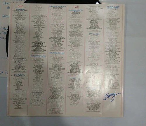 BARRY MANILOW If I Should Love Again 1981 12” Vinyl LP Arista Records - Picture 5 of 6