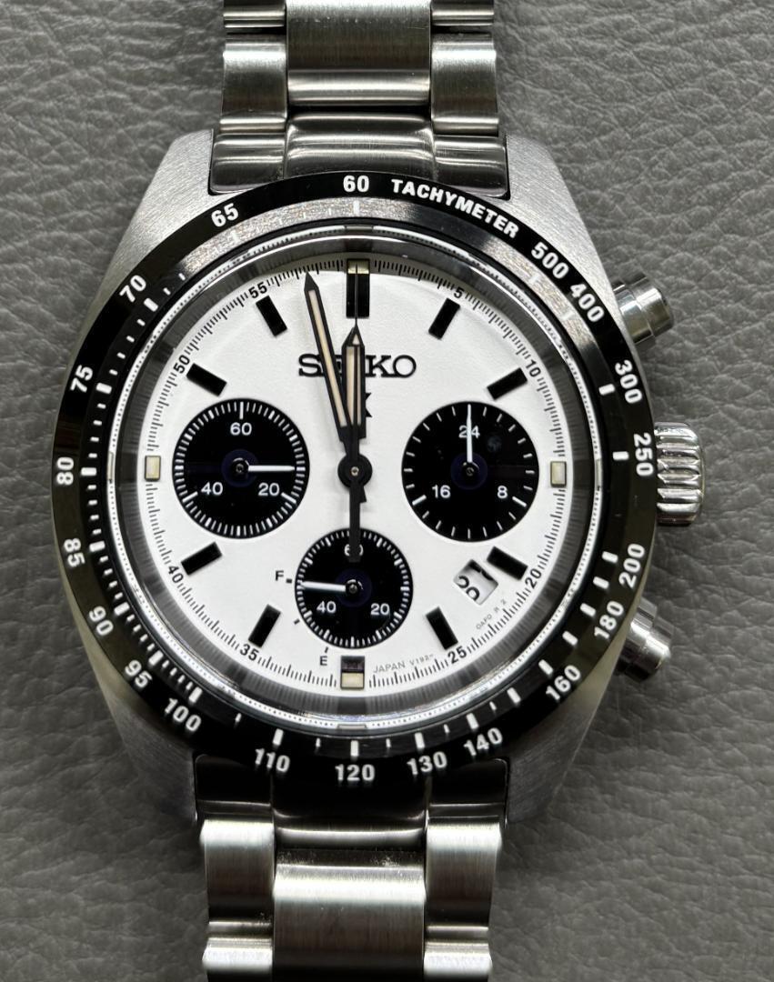 SEIKO SBDL085 PROSPEX Speedtimer White Solar Chronograph SEIKO SBDL085 PROSPEX Speedtimer White Solar Chronograph
