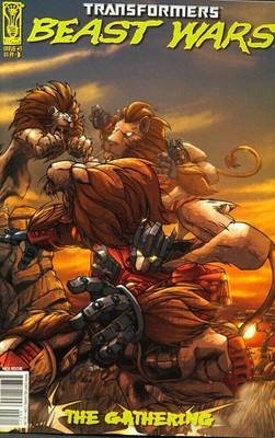 TRANSFORMERS Beast Wars (2007) #3 B Back Issue
