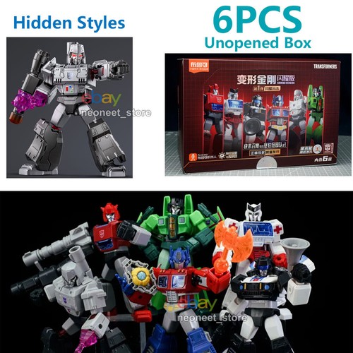 Blokees Transformers G1 Soundwave Action Figure Blind Box Model Toy 4" Scale Set - Picture 65 of 66