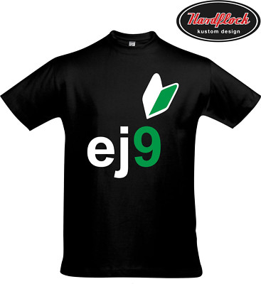 JDM T-Shirt Civic EJ9 wakaba young leaf Shoshinsha