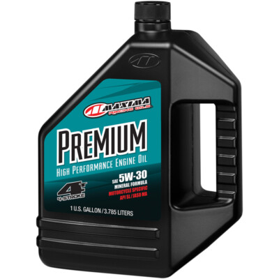 Maxima Racing Oil Maxum 4 Premium 4-Stroke Motor Oil | 5W-30 | 128 oz | 399128