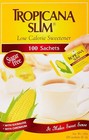 Tropicana Slim Low Calorie Sweetener Sugar Free 100 Sachets 200g Free Shipping