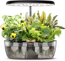 Indoor Garden Hydroponics Growing System: 12 Pods Plant Germination Kit Garden K