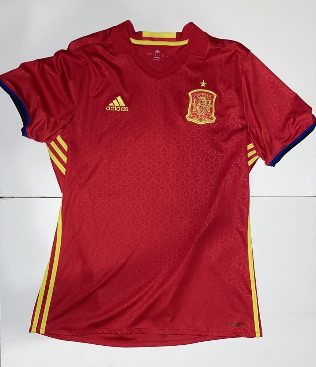 adidas スペイン代表 シャツ サッカーユニフォーム ビンテージ Adidas Vintage Spain Team Soccer Jersey Men's Size L | eBay