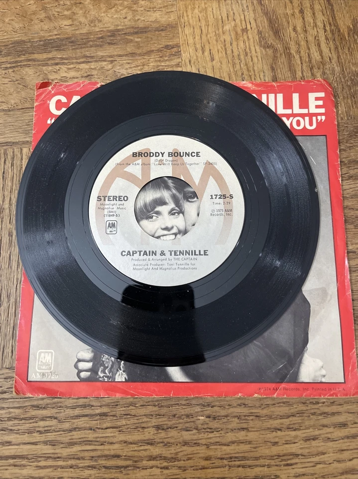Captain And Tennille The Way I want To Touch You 45 Record - Image 4 of 4