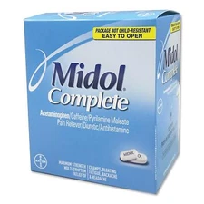 Midol Complete Pain Reliever Menstrual Complete 50 caplets