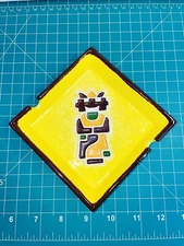 Legendware Western Tribal Person Trinket Ashtray Sedona Arizona Yellow Vintage