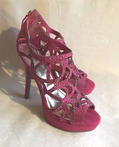 Zigi Soho Sparrow Caged sandals rhinestone embellishments sz 8 new - Picture 3 of 7