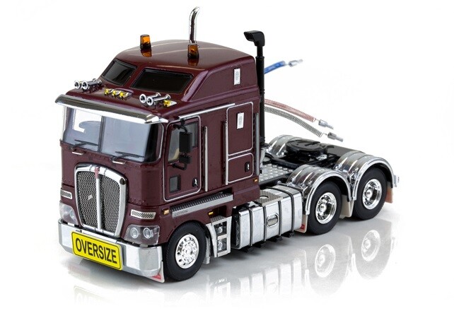 Kenworth K200 Prime Mover Truck - Burgundy - Drake 1:50
