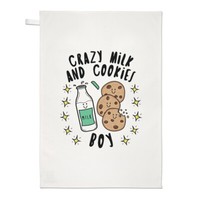VerrüCkte Milch Und Kekse Jungen Stars Geschirrtuch SpüLlappen Scherz Sohn Best