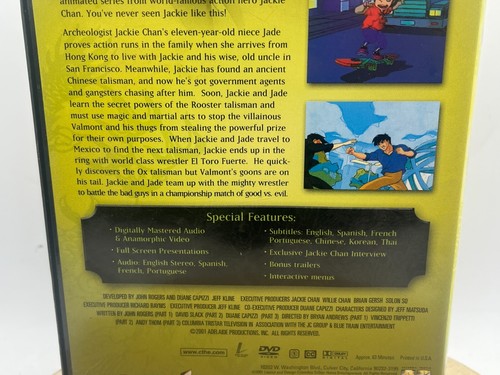 Jackie Chan Adventures The Search For The Talismans (DVD, 2002) Tested - Picture 5 of 10