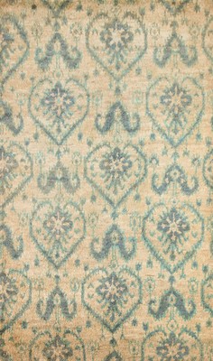 Luxury Hand-Knotted Abstract Moroccan Wool Rugs Bedroom 5x8 ft