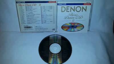 DENON This is Denon II CD JAPAN 1986 CO-1055 Audiophile Mahler