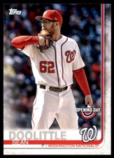 2019 Topps Opening Day #154 Sean Doolittle