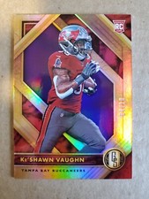 KESHAWN VAUGHN 2020 PANINI GOLD STANDARD PURPLE RC /10 BUCCANEERS !!!