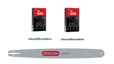 Oregon 72EXJ084G Powercut Saw Chain, 3/8 Skip