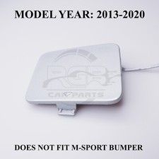 Vorne Stoßstange tow hook cover für BMW 3er F34 GT Se 2013-2020 Gletscher Silber