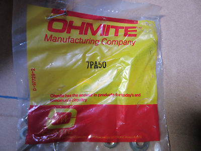 Ohmite 7PA50 Resistor Mount Kit NEW!!! in Bag Free Shipping