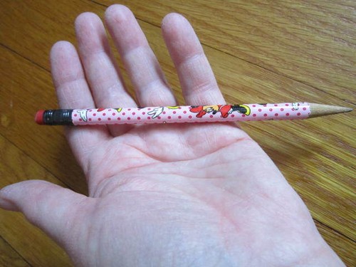 Minnie Mouse Vintage Pencil Pink Red Used Disney Collectible FREE SHIP - Picture 4 of 8