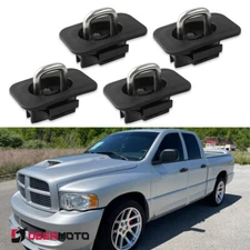 For 1995-2008 Dodge RAM 1500 Retractable Truck Bed Tie Down Anchors Set of 4