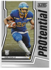 2022 Score Pierre Strong Jr.  PROtential Rookie Card RC