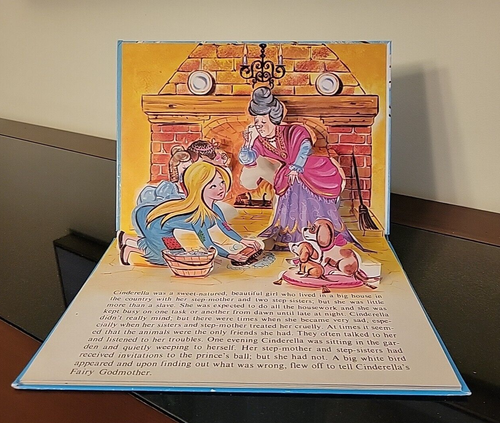 Cinderella My Favorite Pop Up Book 1960's - Bild 5 von 9