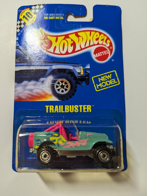 Hot Wheels Blue Card New Model #110 Trailbuster Speed Points 