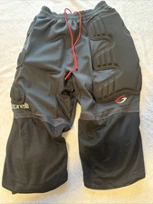 Storelli Pants Adult Small Black Soccer Goalkeeper 3/4 Knee Protection