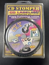 CD Stomper Pro - CD Labeling Starter Kit Vintage Sealed
