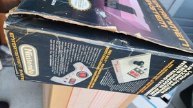 Nintendo Entertainment System Action Set (Console, Gun, Poster & Box Only)