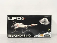 Gerry Anderson UFO INTERCEPTOR & UFO Diecast Model Aoshima w/Original Box