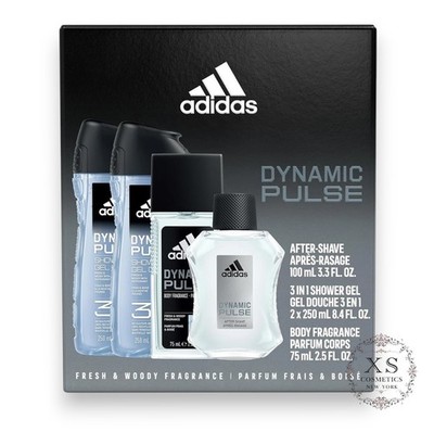 Adidas Dynamic Pulse 4 Piece Gift Set
