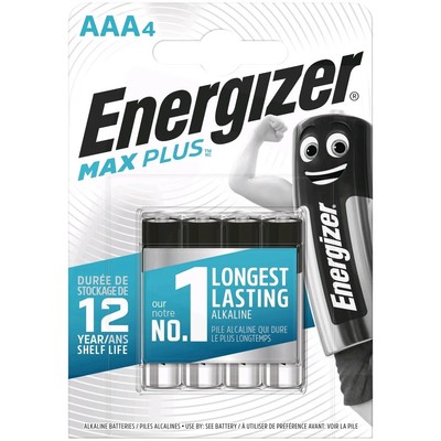 7638900437461 Battery Max Plus AAA LR03 4 pcs Blister ENERGIZER
