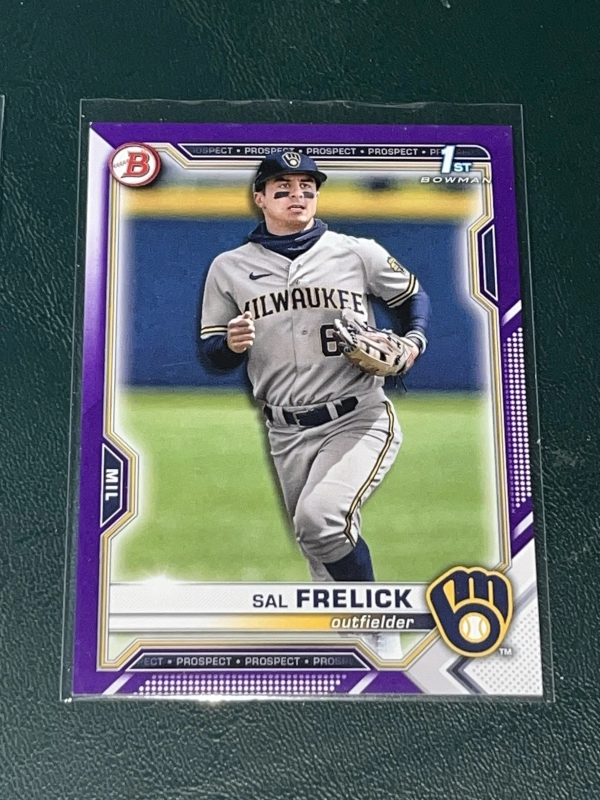 2021 Bowman Draft Sal Frelick PURPLE /250