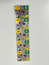 Vintage Puffy Stickers Assorted Icons 1 Sheet 45 11/2025