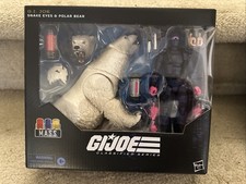 G.I. Joe Classified Series  161 Snake Eyes & Polar Bear Action Figure Set     NEW