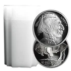 Roll of 20 - 1 Troy oz Buffalo .999 Fine Silver Round Random Design