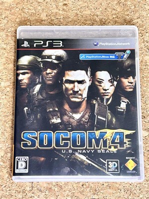 SOCOM 4 U.S. Navy Seals CIB PS3 PS PlayStation 3 Japan Import
