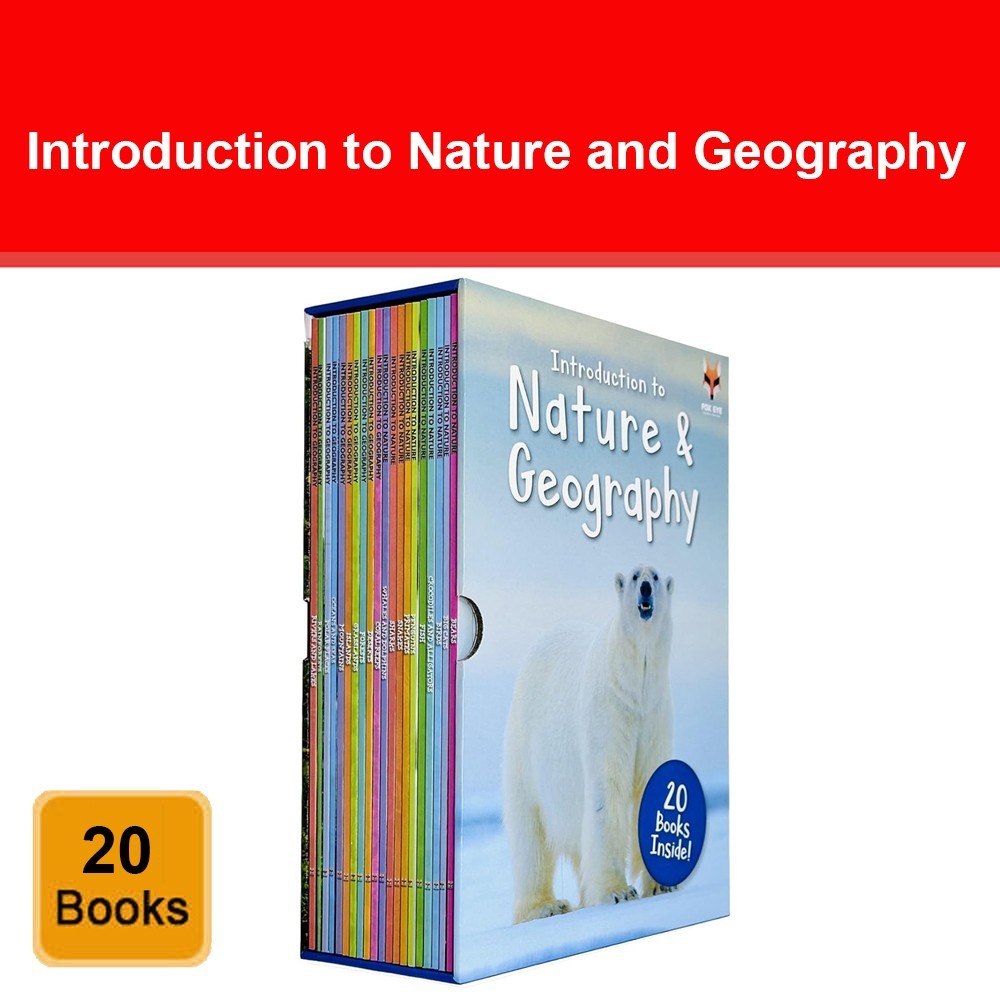 Introduction to Nature and Geography 20 Books Collection Box Set Jasmine Brooke
