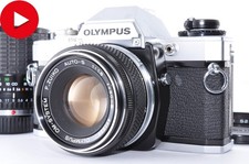  US Duty Paid Olympus OM-10 35mm Film Camera 2lens 50mm f1.8 35-70mm JAPAN L4
