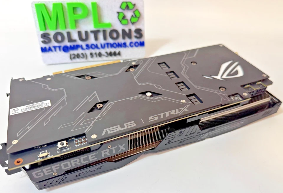 ASUS ROG Strix GeForce RTX 2070 8GB GDDR6 Advanced Edition Graphics Card PERFECT - Image 4 of 4