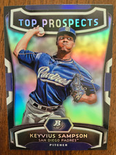 2012 Bowman Platinum Baseball TOP PROSPECTS TP-KS Keyvius Sampson, SD Padres