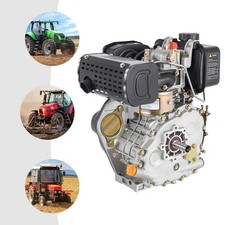 247cc 4-stroke Tiller Diesel Engine 5hp Vertical Motor Single Cylinder Air-cool